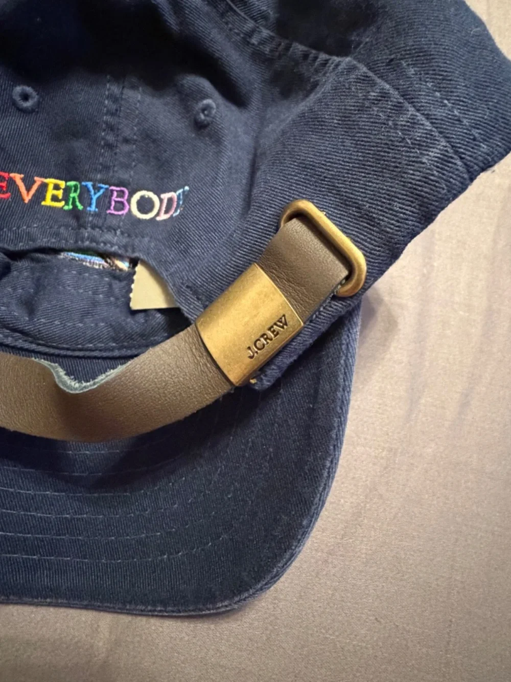 J.Crew Pride Flag baseball cap